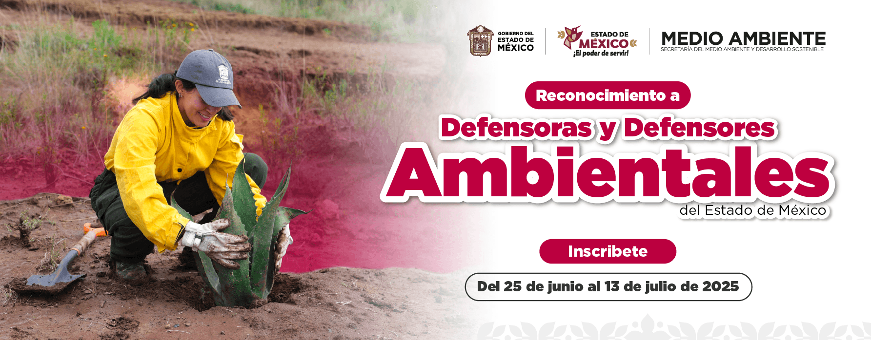 Convocatoria Defensoras y Defensores Ambientales del Estado de México