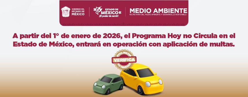 Hoy No Circula Estado de México 2026